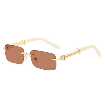 Women's Fashion New Kajia Rimless Sunglasses