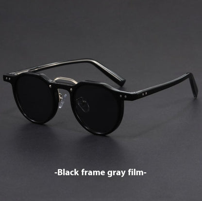 High Appearance Level Small Frame Sunglasses Glasses Sunglasses Gentleman Style Personality