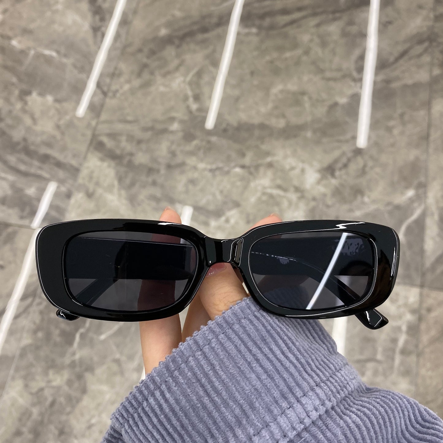 Women's Fashionable Small Box Sunglasses