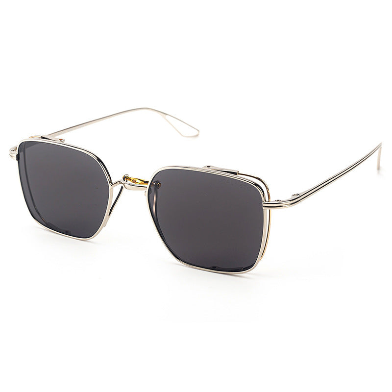 New Metal Metal Frame UV-proof Sunglasses