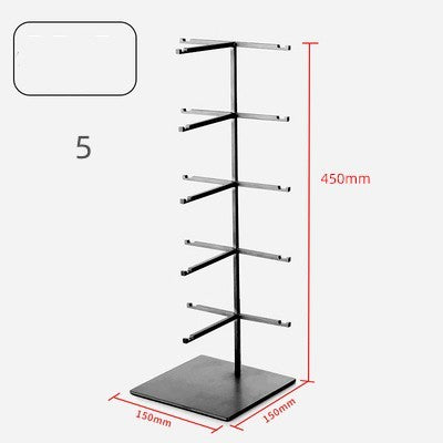 Stainless Steel Eyeglass Rack Display Rack Sunglasses Holder Sunglasses Brace Bracket