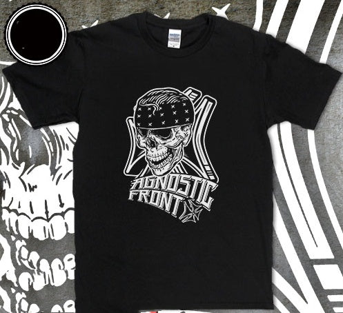 Kurzarm-T-Shirt mit Totenkopf-Print für Herren und Damen in Übergröße für den Sommer