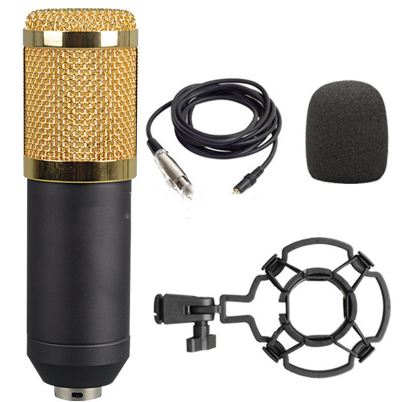 Large-diaphragm condenser microphone