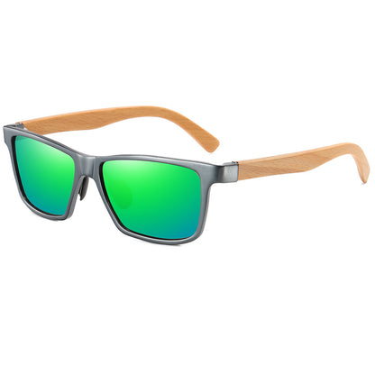 Polarized bamboo sunglasses