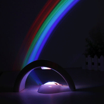 Nouveauté LED Romantique Ciel Arc-en-ciel Projection Colorée Veilleuse