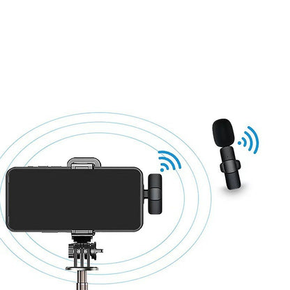 Wireless Lavalier Microphone Drag Two Outdoor