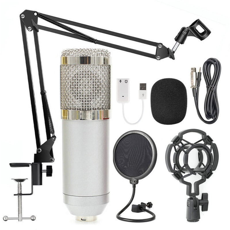 Ensemble de pieds de microphone en filet