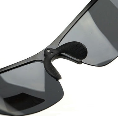 Factory direct men's polarized sunglasses outdoor anti-glare driver mirror aviation pilot aluminum magnesium