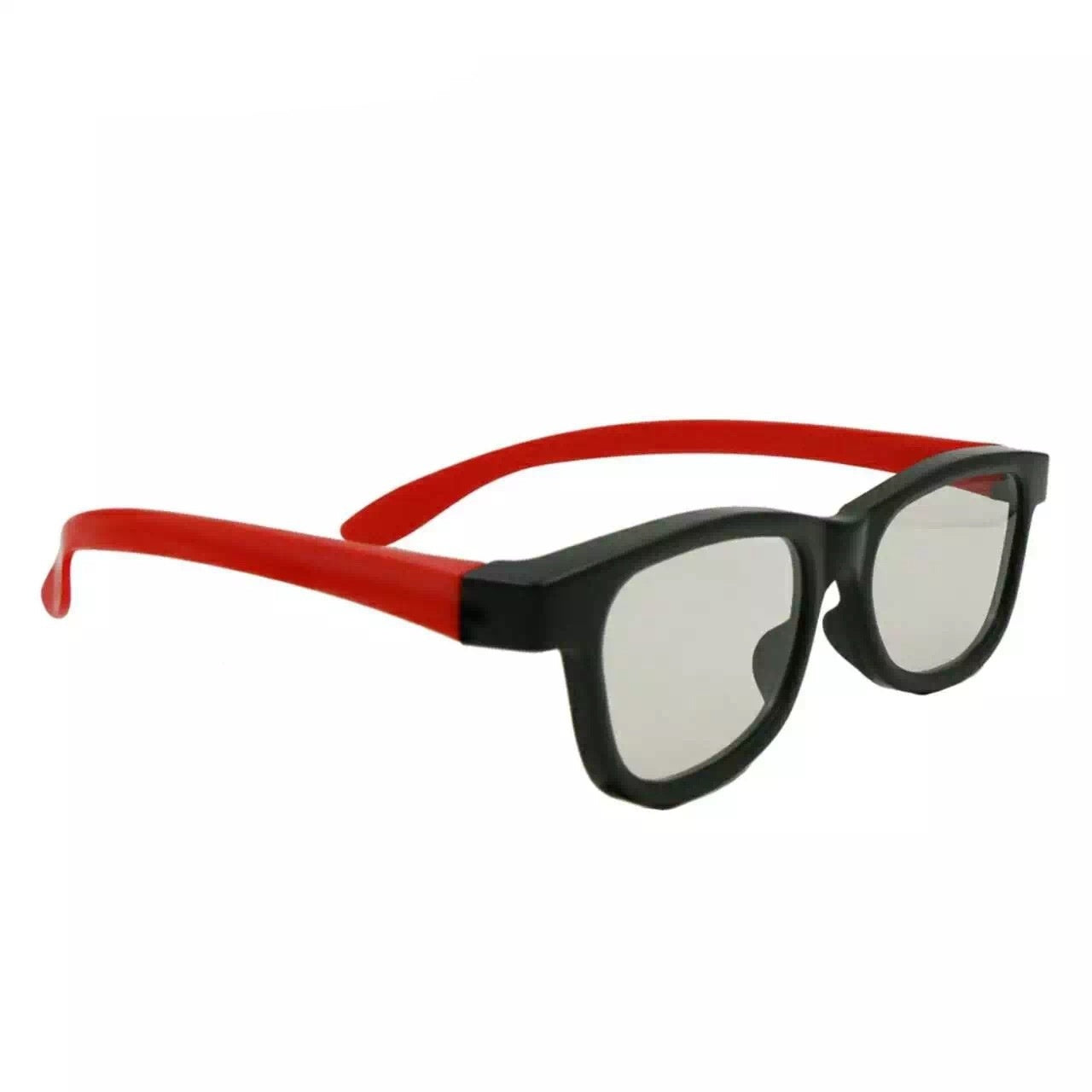 Cinema Sub-transparent Round Polarized Lens Stereo Glasses