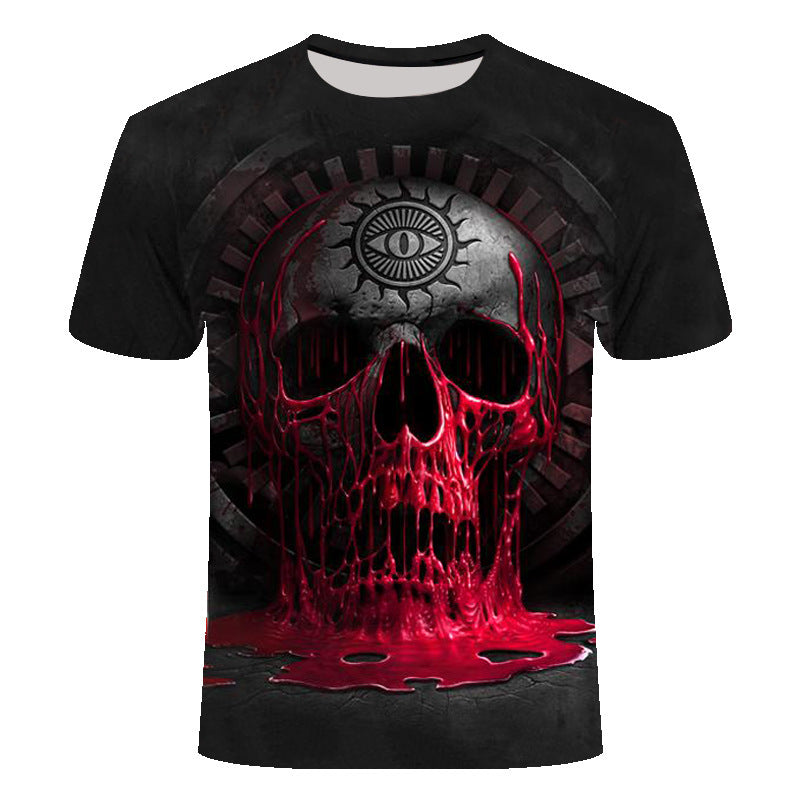 Digital Printing Men's Hot Sale Skull