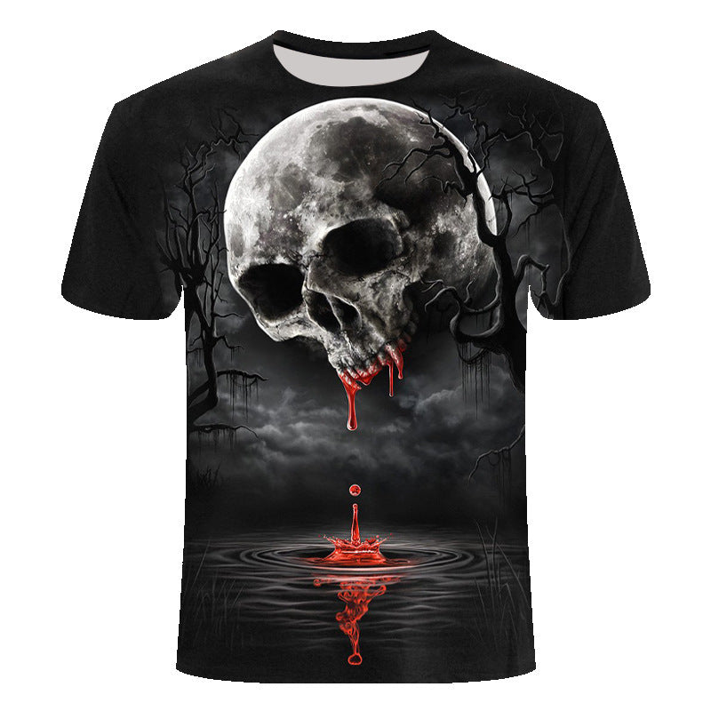 Digital Printing Men's Hot Sale Skull