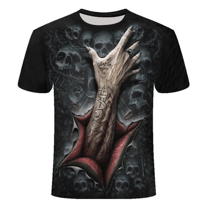 Digital Printing Men's Hot Sale Skull