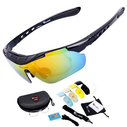 Cycling Glasses Mountain Bike Windproof Sunglasses