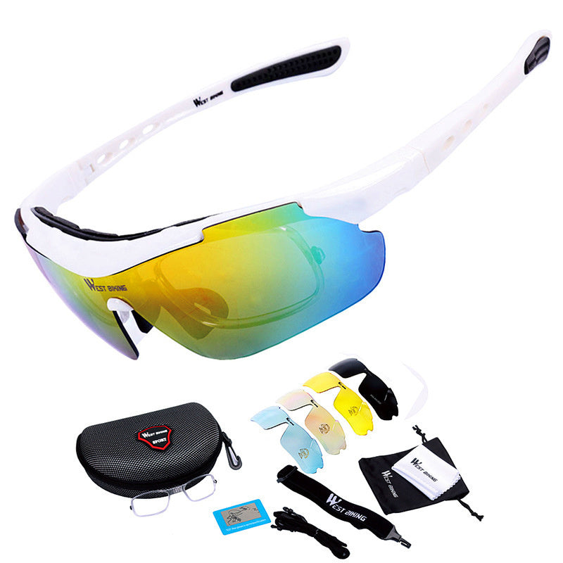 Cycling Glasses Mountain Bike Windproof Sunglasses