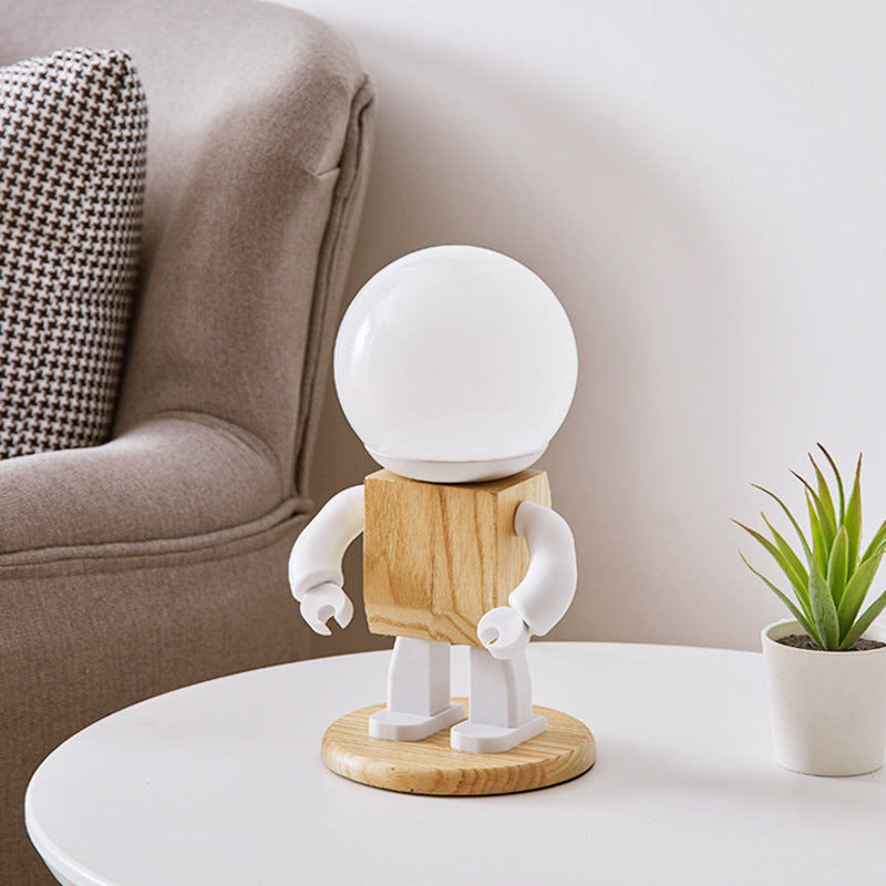 Robot Night Light Creative Table Lamp Bedroom Decoration Lamp Boyfriend Boyfriend Bedside Lamp