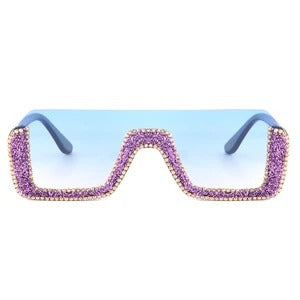 Diamond square sunglasses