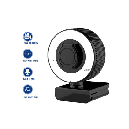 new arrivals Streaming Camera webcam microphone web cam 1080p 2K Autofocus HD Webcam with webcam cover