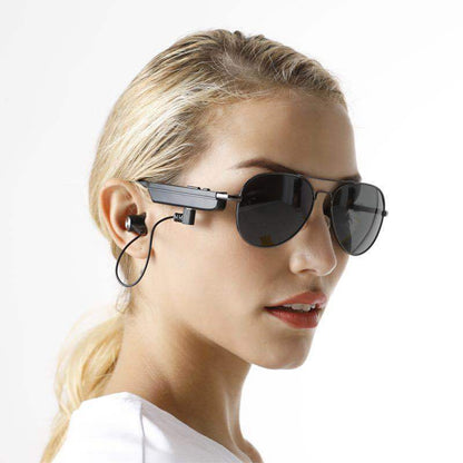 Lunettes de navigation Bluetooth Casque Lunettes de soleil