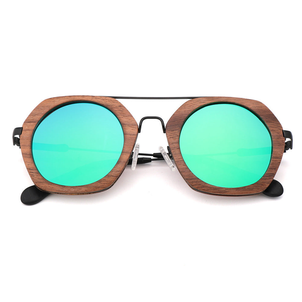 Sunglasses Polarized Bamboo and Wood Riding Glasses