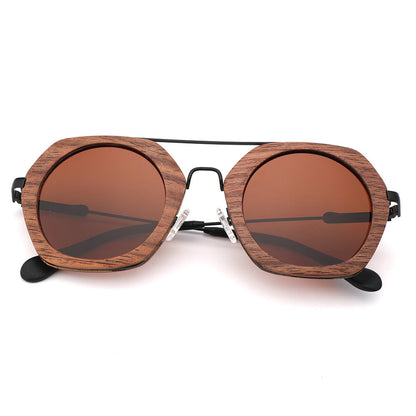 Sunglasses Polarized Bamboo and Wood Riding Glasses