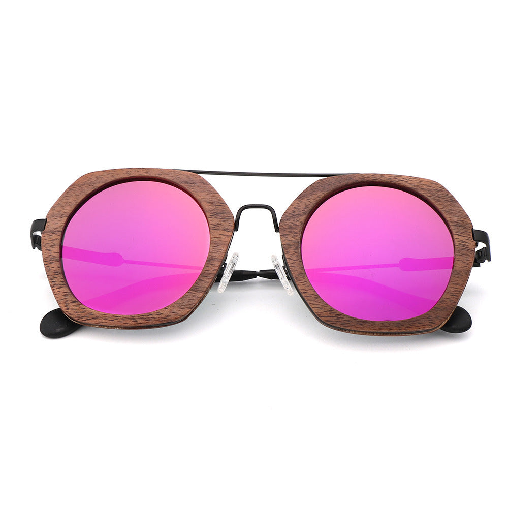 Sunglasses Polarized Bamboo and Wood Riding Glasses