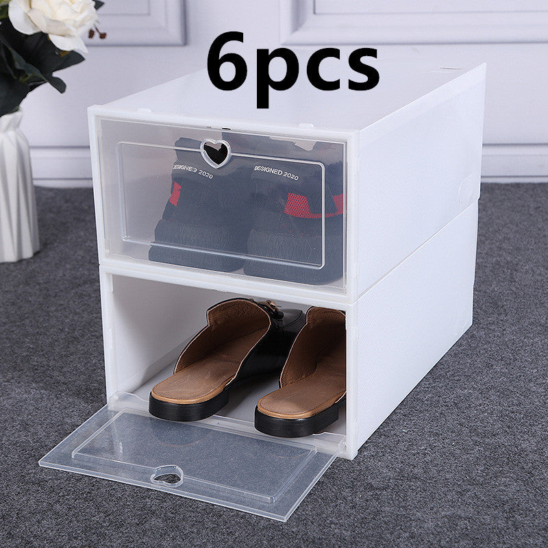 Shoe cabinet storage box