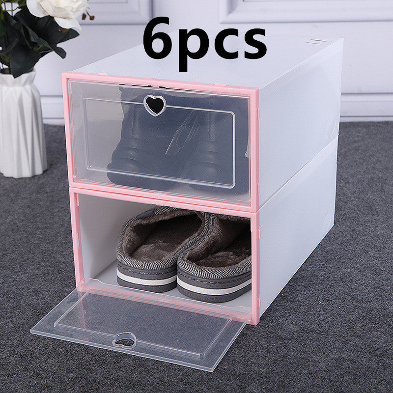 Shoe cabinet storage box