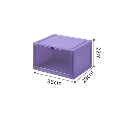 Assembled Basketball Shoe Box New Thickened Transparent Shoe Box