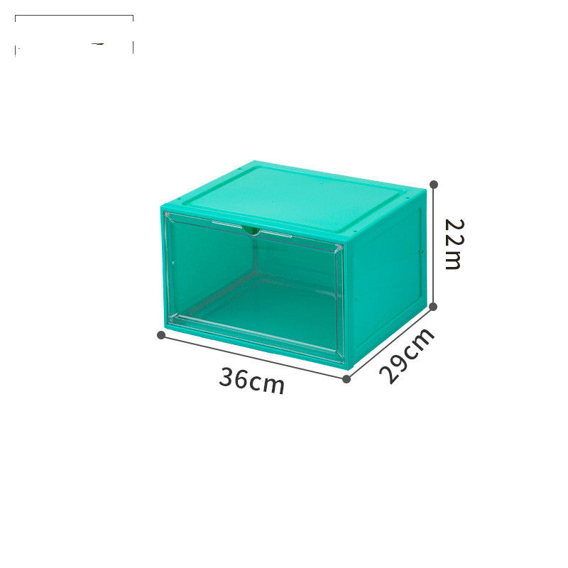 Assembled Basketball Shoe Box New Thickened Transparent Shoe Box