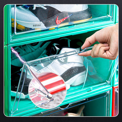 Boîte à chaussures de basket-ball assemblée, nouvelle boîte à chaussures transparente épaisse