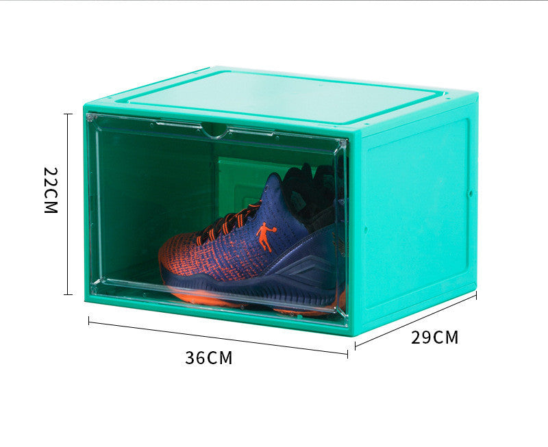 Magnetic Thick Plastic Transparent Shoe Box