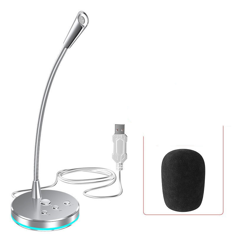 Enregistrement de bureau filaire USB avec microphone