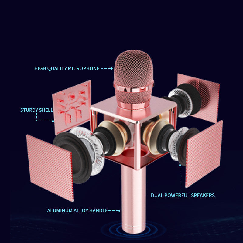 Microphone et son K8 intégrés pour chanter K Song 