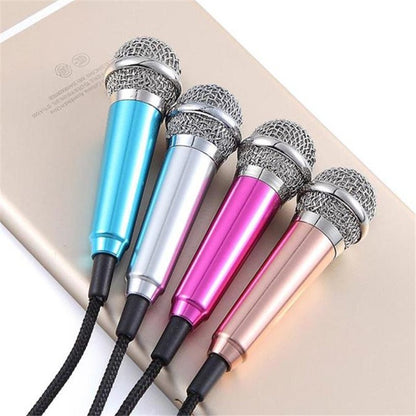 Mini mobile phone microphone mobile phone recording sing small microphone small microphone