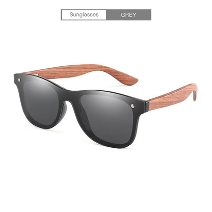 Rainbow Bridge Wooden Polarized Sunglasses