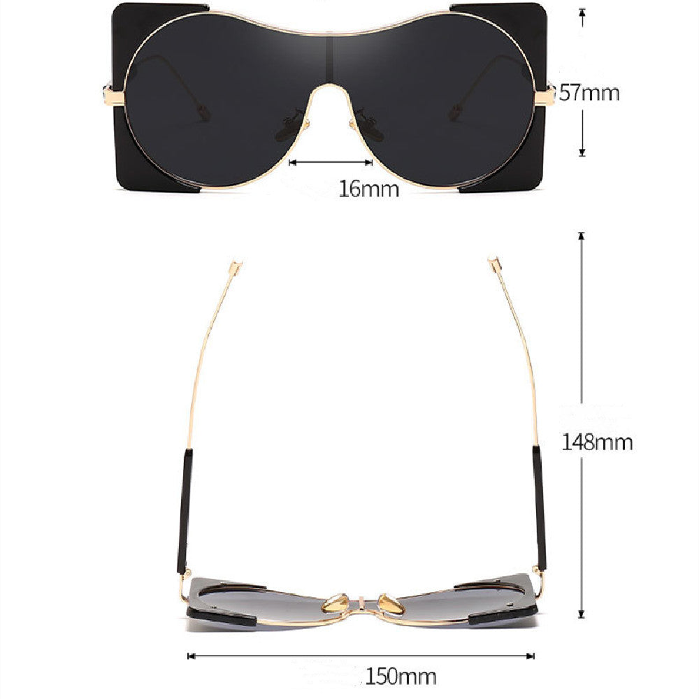 Korean Round Frame Retro Sunglasses