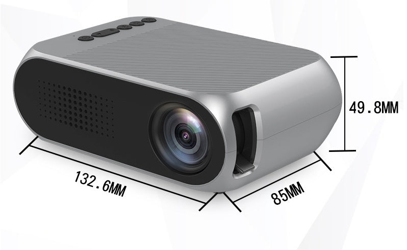 Projektor unterstützt HD 1080P Mini-Home-Pico-Projektor