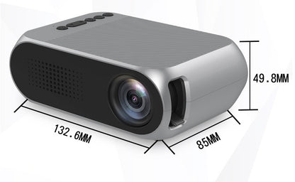 Le projecteur prend en charge le mini-projecteur pico domestique HD 1080P