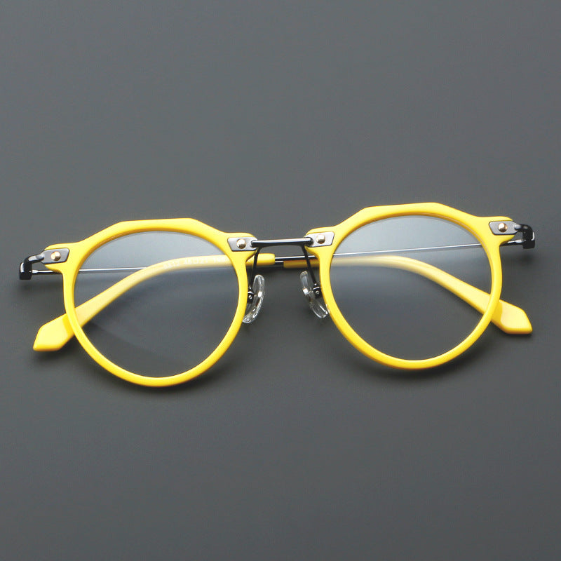 Neu Brille 5812 Retro Brillengestell Metall Optische Brillengestell