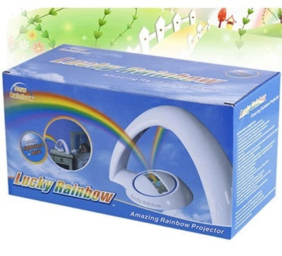 Nouveauté LED Romantique Ciel Arc-en-ciel Projection Colorée Veilleuse