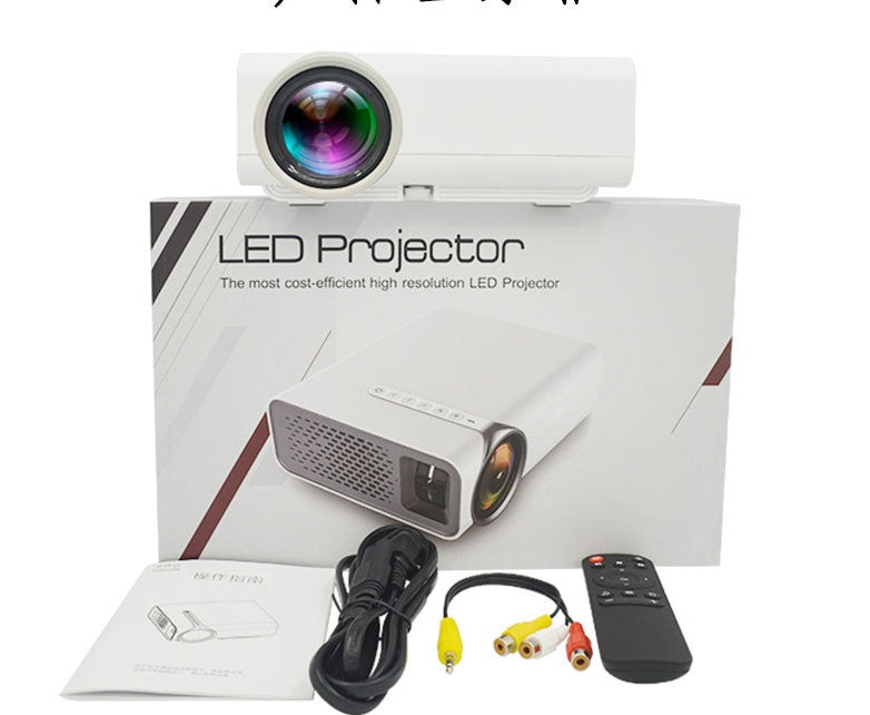 Mini projecteur portable HD 1080P pour un usage domestique 