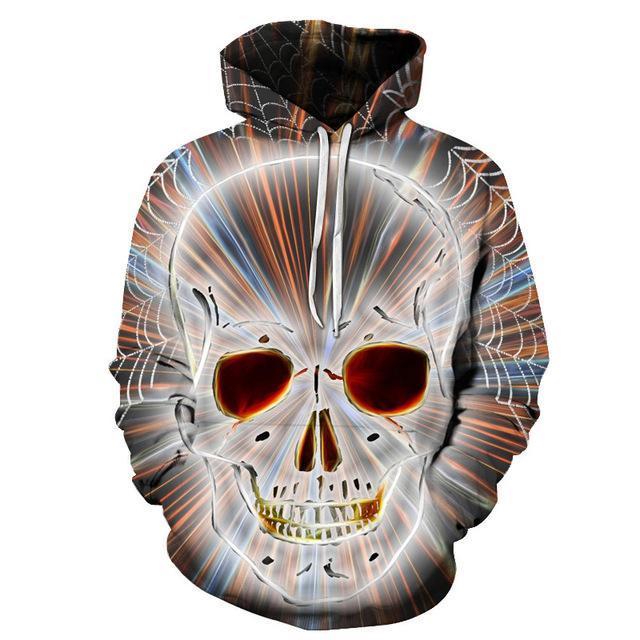 Sweat à capuche Skull Vibes