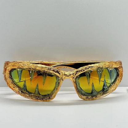 Halloween American Dark Tabby Epoxy Sunglasses