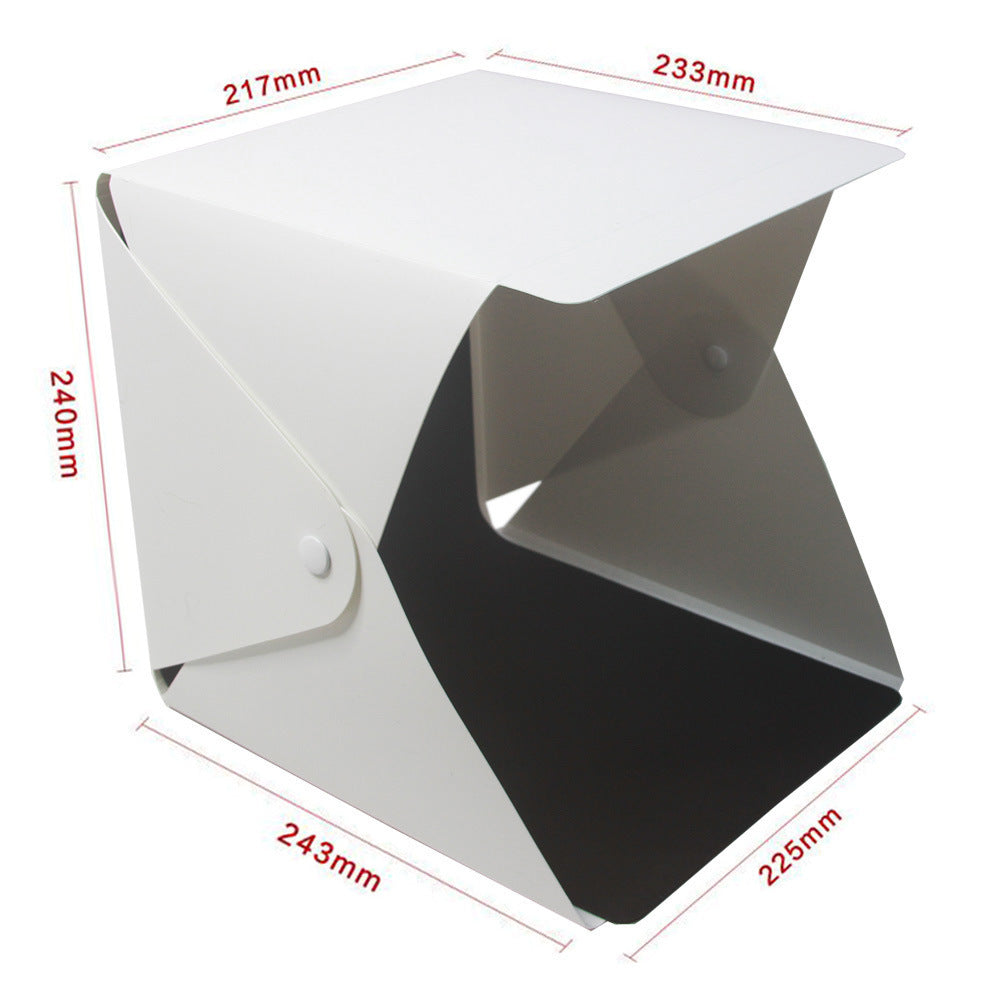 20cm folding studio Professional photo simple LED small light box