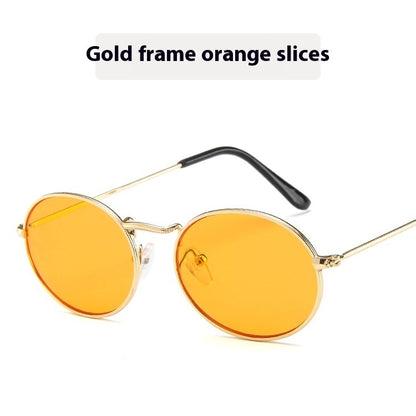 Sonnenschutz Trend Retro Oval Sonnenbrille