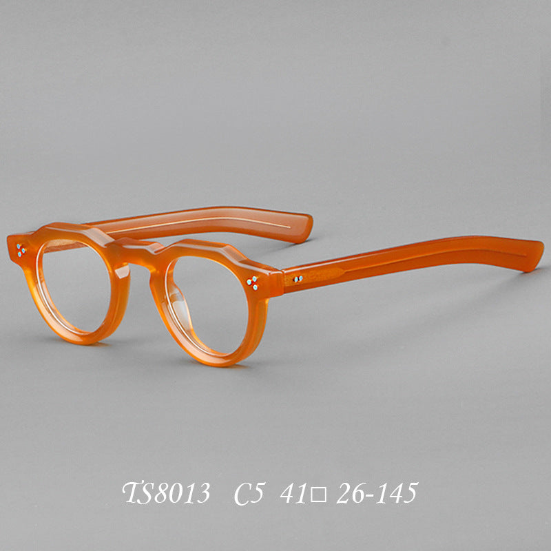 Damenmode All-Matching-Platten-Retrobrille