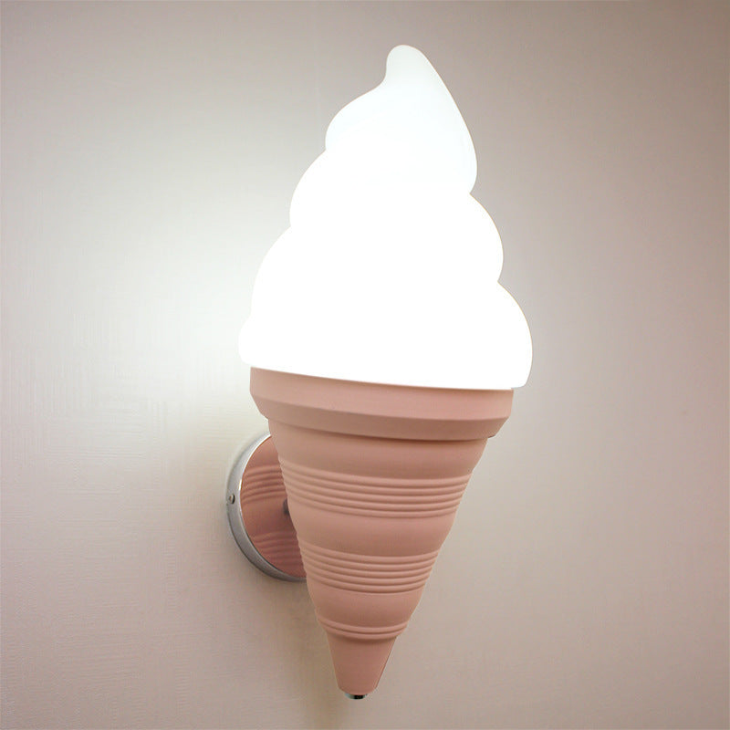 Lampe murale à glace Lampe à glace artificielle Lampe murale de chambre à coucher