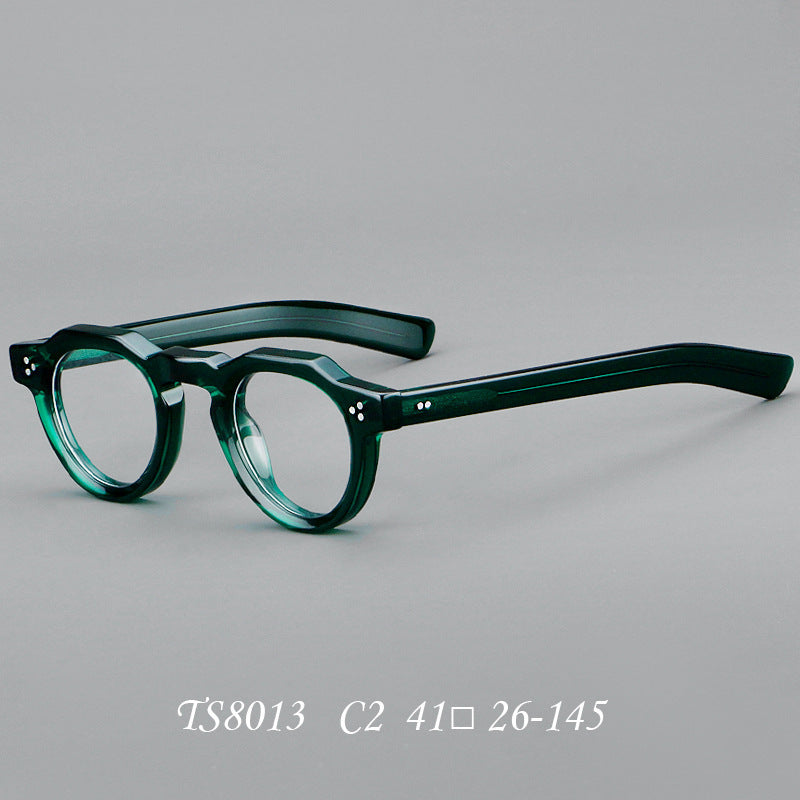 Damenmode All-Matching-Platten-Retrobrille