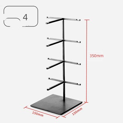 Stainless Steel Eyeglass Rack Display Rack Sunglasses Holder Sunglasses Brace Bracket