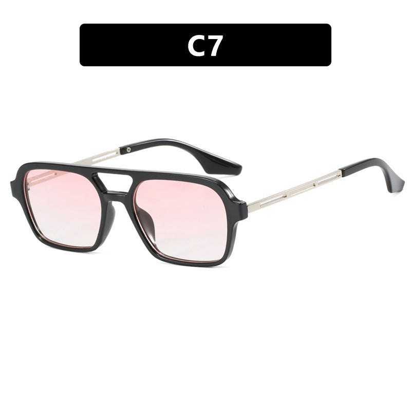 Men's New Retro Square Frame Sunglasses